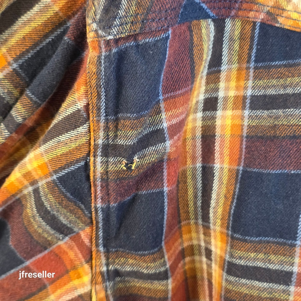 Moonshine Spirit Flannel Pearl Snap Shirt Mens XL Plaid Flannel Lot/2 Pearl Snap - Picture 11 of 11
